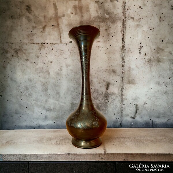 Retro, vintage, loft design metal vase
