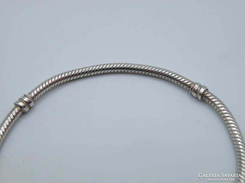 UK0229  Ezüst Pandora charm karkötő 925 eredeti