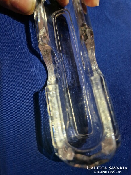 Glass toothpick toothpick holder.