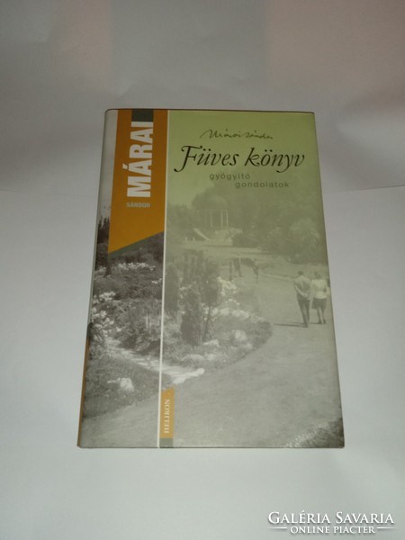 Grass book by Sándor Márai - new, unread and flawless copy!!!