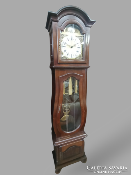 Oak standing clock - 56
