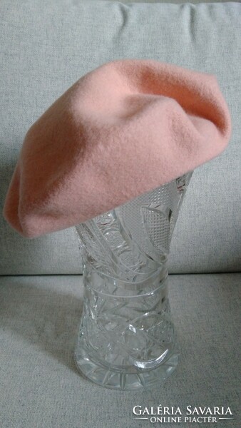 Valódi angol 100%-os gyapjú női sapka kalap barett