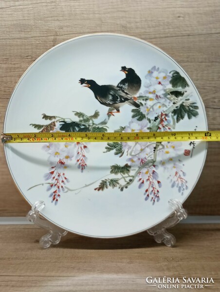 Japanese hand-painted decorative plate.C1960-80