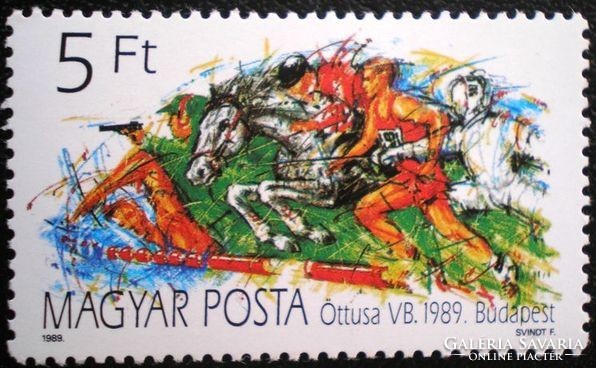 S3991 / 1989 Öttusa Vb bélyeg postatiszta