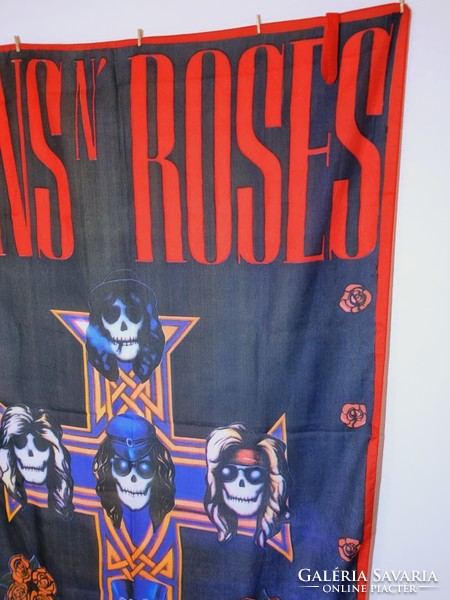 Guns n' roses wall decoration - scarf - flag (11)