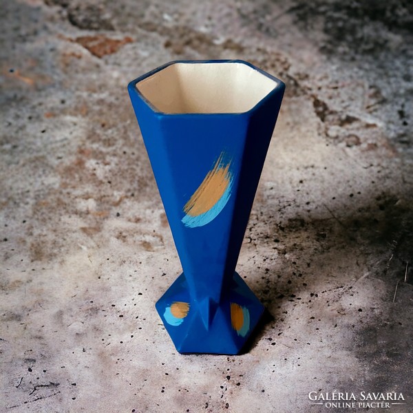 Retro, vintage design ceramic vase