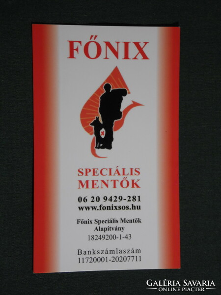 Card calendar, smaller size, phoenix special dog rescues, Pécs, graphic artist, 2007, (6)