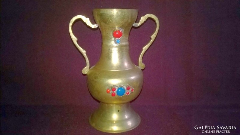 Decorative copper vase, flower holder