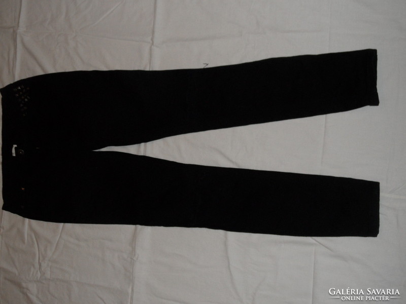 Super Skynny fekete sztrecs női nadrág ( 36/ 38- as )