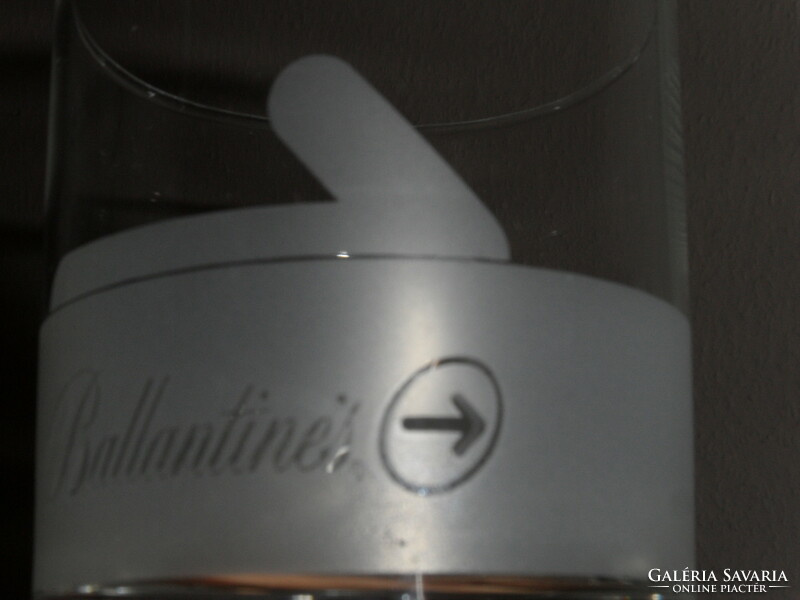 Ballantines üveg pohár ( 2 db.)