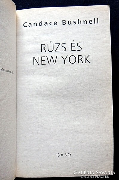 Candace Bushnell: Rúzs és New York