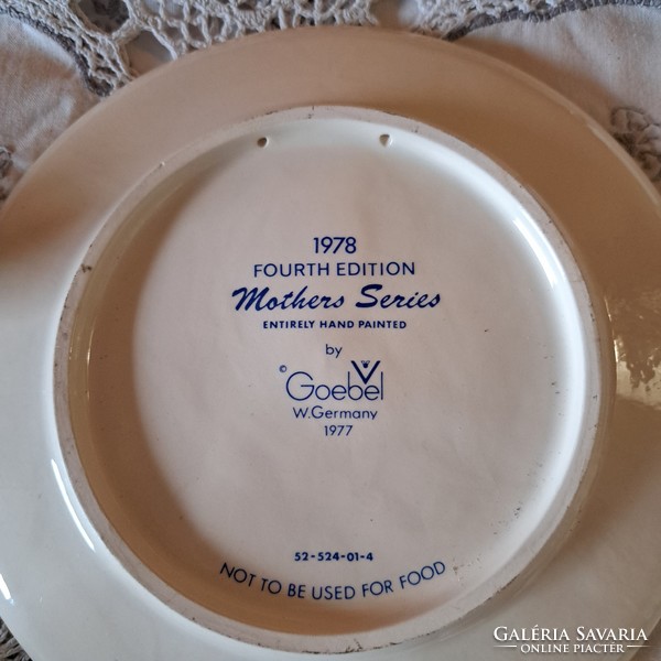 Goebel porcelain wall plate