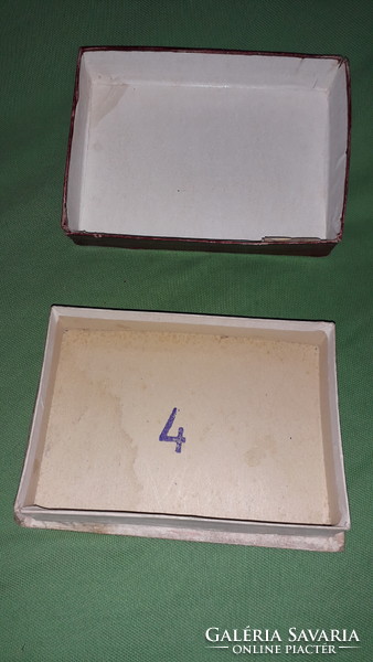 Antik SZERENCSI RÓZSA bonbonos doboz  14 x 10 x 3 cm a képek szerint