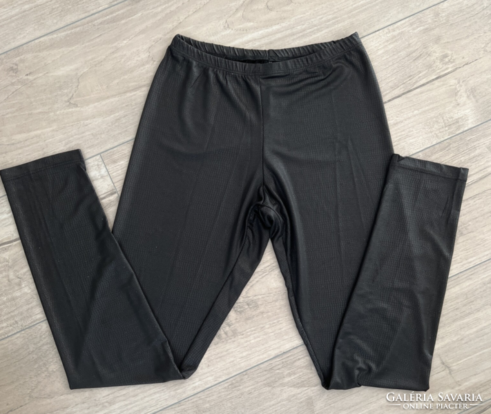 Fekete vékony leggings S