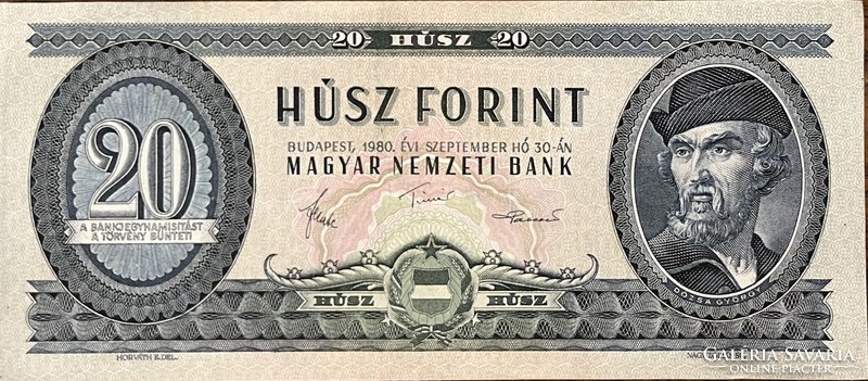 Old crispy 20 forints in beautiful condition!!