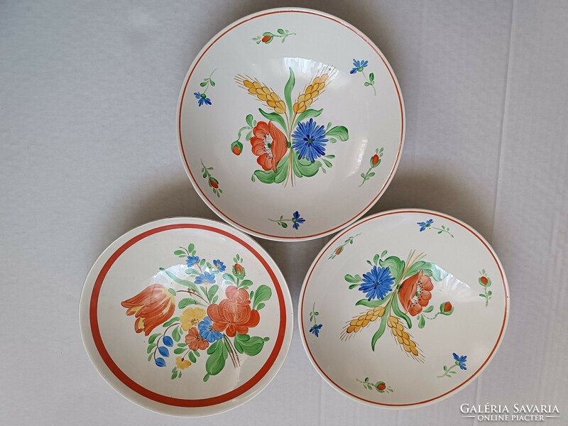 3 ceramic wall plates