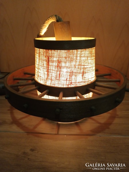 Scandinavian design wooden ceiling lamp. Negotiable