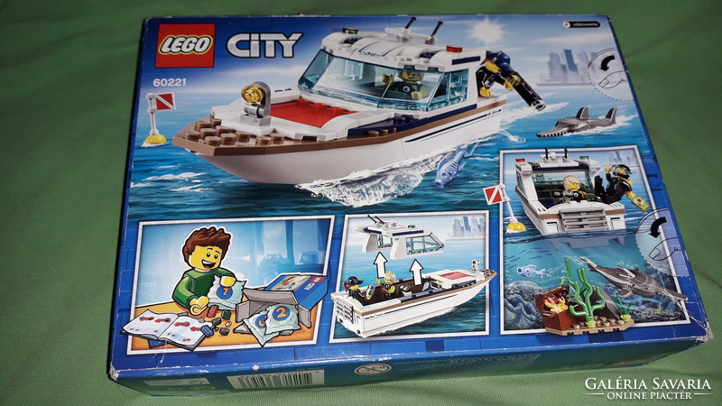 Lego® - lego city submarine - 60221 toy building set in unopened box as shown in the pictures