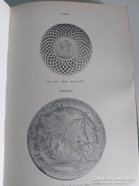Rare 1926 English book on porcelain, earthenware, majolica