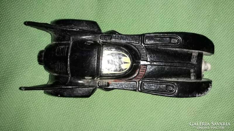 Retro Hungarian metallcar metal black batmobile batman's car matchbox size according to the pictures
