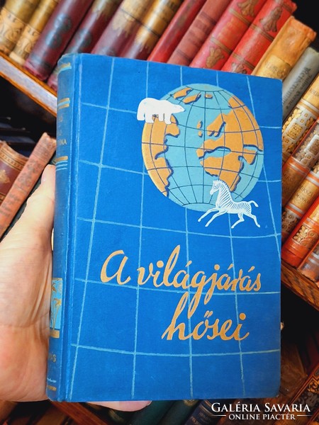 1936 An extremely rare collector's volume of the heroes of the world tour dante series! László Carver: the new Palestine