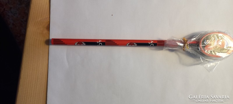 Ac milan graphite pencil with eraser