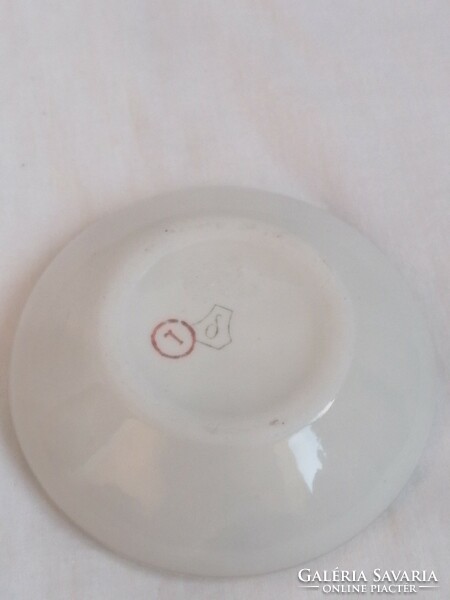 Drasche porcelain bombonier with hot water inscription