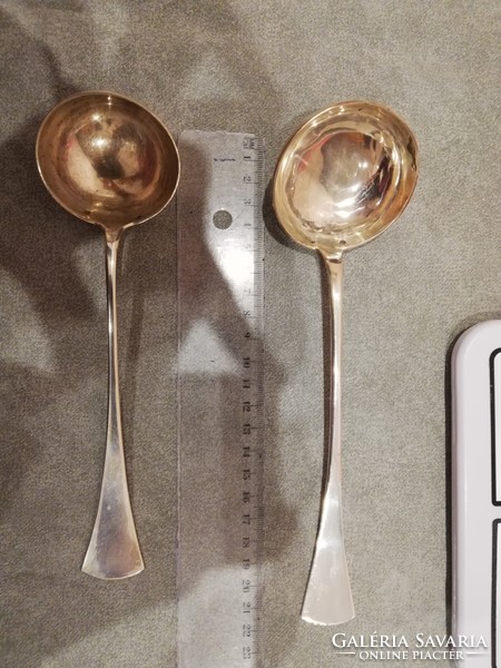 2 Silver ladles!