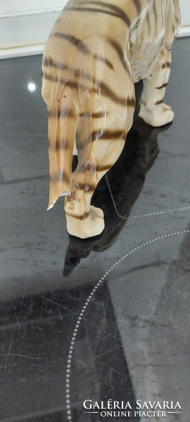 German porcelain tiger