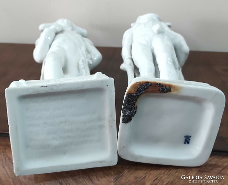 Capodimonte porcelán figurák párban