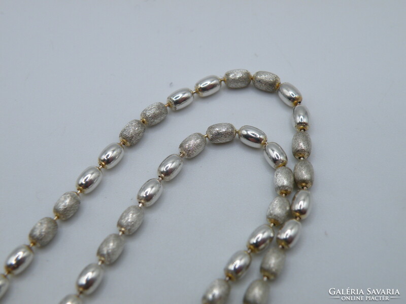 UK0257 Elegáns bogyós ezüst nyaklánc 925