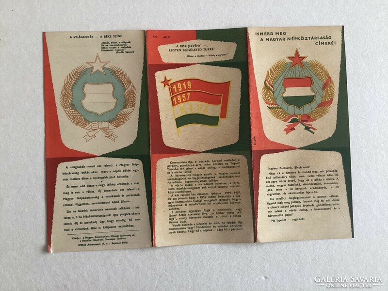 Brochure of the cooper's coat of arms from 1957.