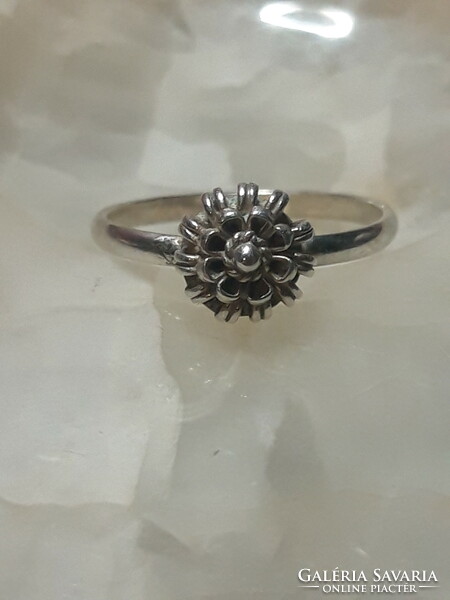 Régi filigrán ezüst gyűrű - 54- es méret