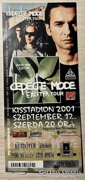 Depeche Mode concert ticket