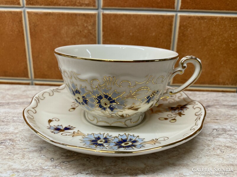 Zsolnay tea cup with saucer