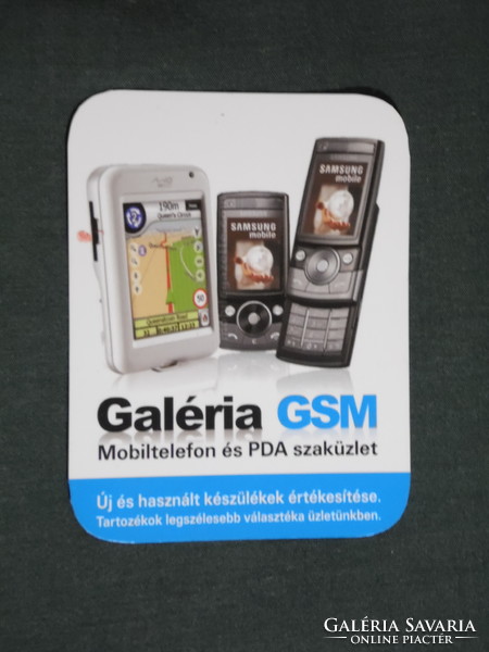 Card calendar, smaller size, gallery gsm mobile phone store, Pécs, 2008, (6)