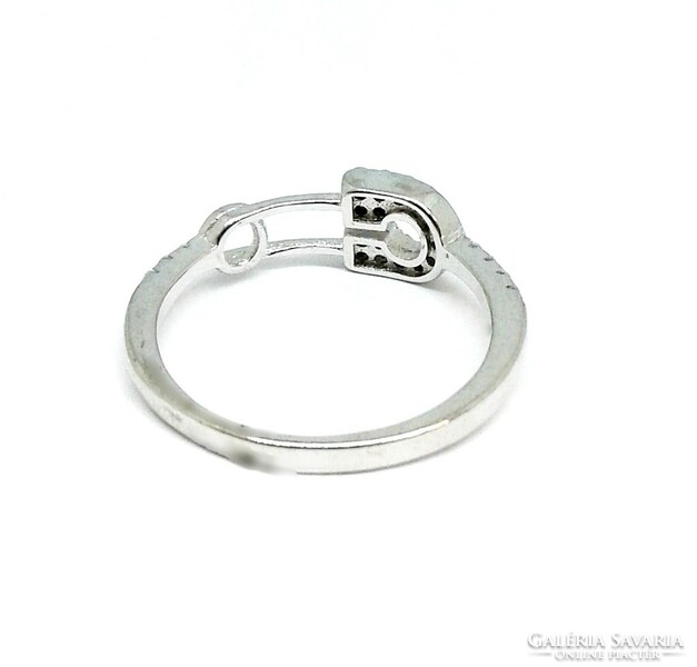 Köves ezüst gyűrű (ZAL-Ag107639)