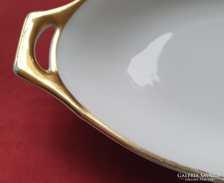 Thomas bavaria German porcelain serving bowl serving bowl center table with gold edge