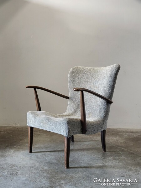 Scandinavian style vintage, mcm easy chair, armchair