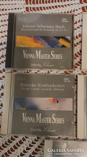 Digital classic music CD package vienna master series