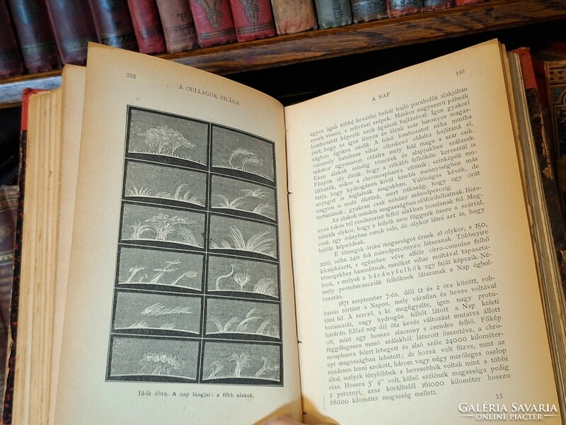 RRR 1896 csillagászat FLAMMARION C :A CSILLAGOK  VILÁGA- VASS MINTA-ANTIQUARIUM  ÉS KÖNYVKERESKEDÉS