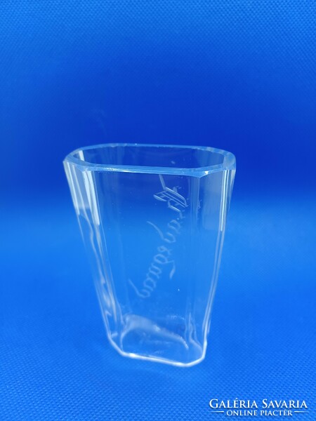 Polished glass cure cup