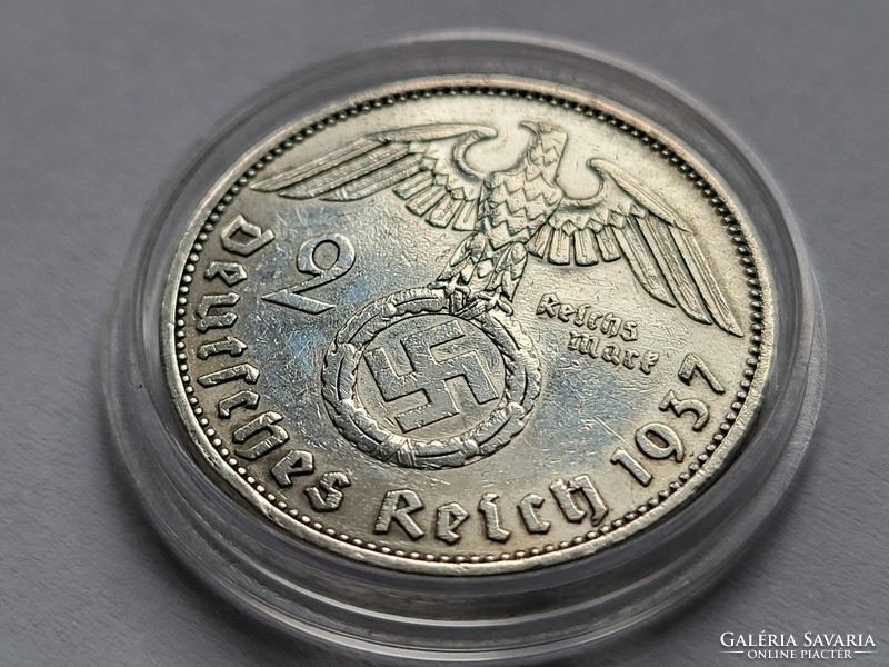 III. Empire silver 2 marks 1937 a.