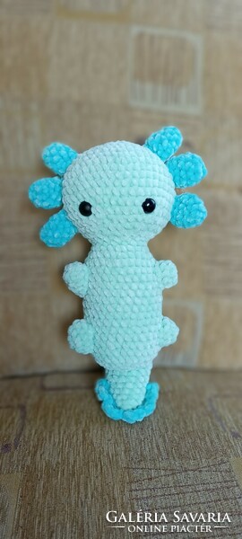 Crochet axolotl