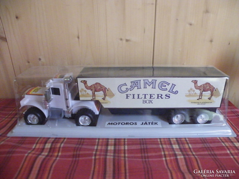 Retro truck plastic toy rarity from the 80s in its original box