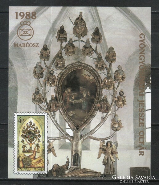 Magyar emlékívek 0028   1988 Jessze oltár