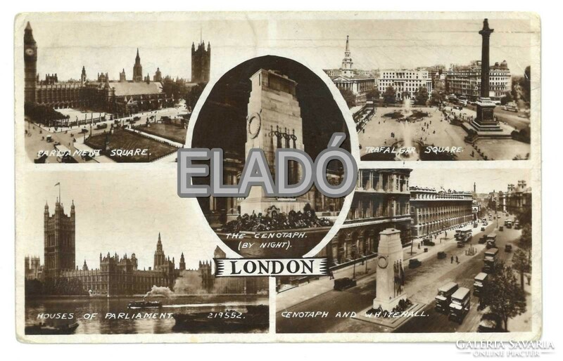 Golden team 6:3 postcard from London with the signature of the entire team. Ball football soccer dedicated rifle