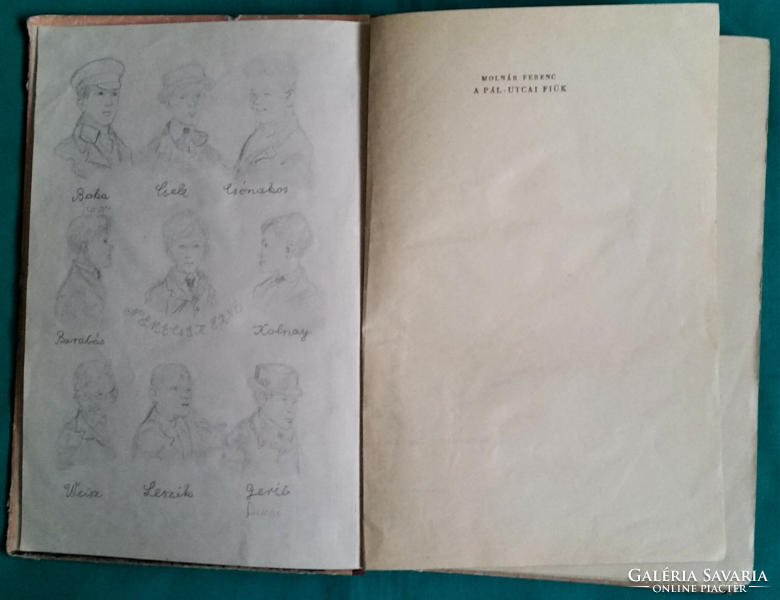 Ferenc Molnár: the boys from Pál Street > children's and youth literature > with drawings by Károly Reich
