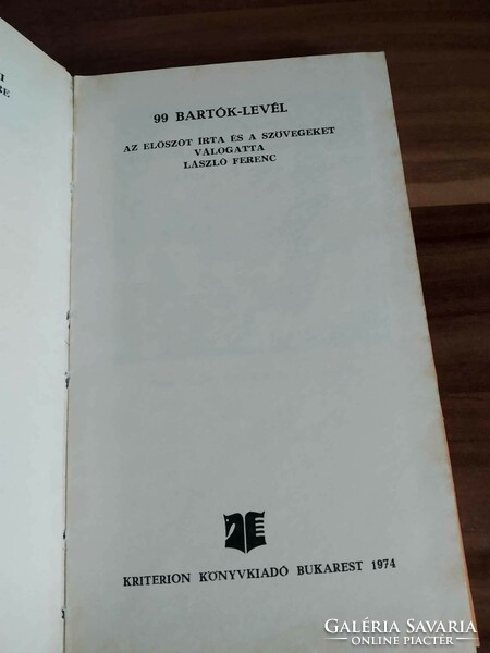 Imre Mikó: 99 Bartók letters, teka series, 1974