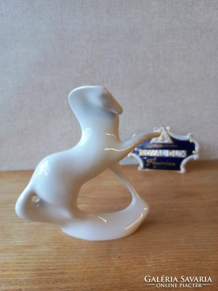 Retro Czech porcelain figure. Royal dux horse